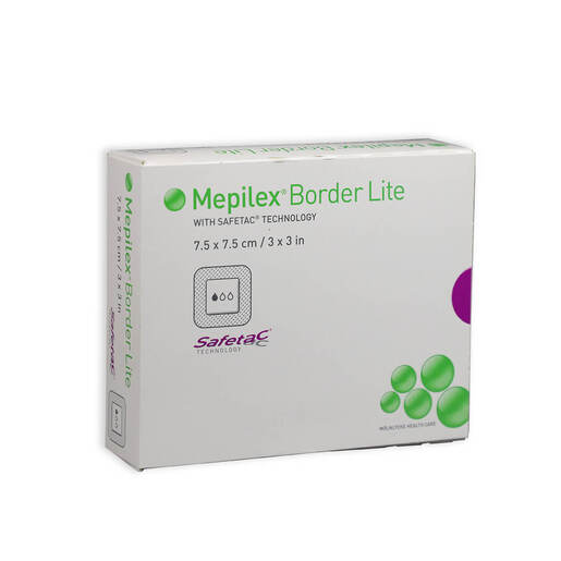 Mepilex Border Lite 7.5cm x 7.5cm x10