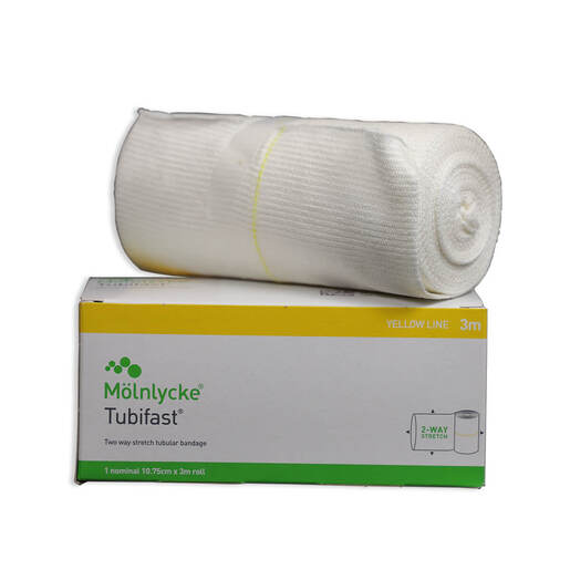 Tubular Tubifast Bandage Yellow 10.75cm x 3m x1