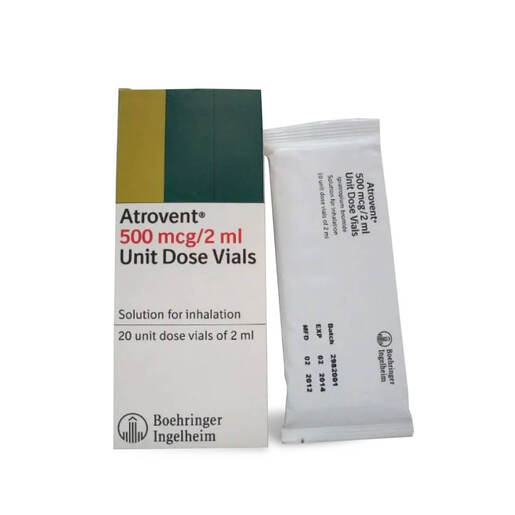 Atrovent 500mcg/2ml Vial POM x20 | Pharmaceuticals-A | Williams Medical ...