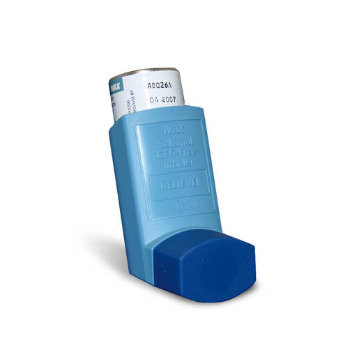 Salbutamol (CFC-Free) Salamol Inhaler 100mcg Inhaler POM 200 Doses x1 ...