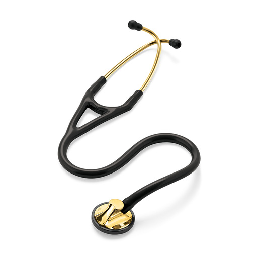 3M Littmann Master Cardiology Stethoscope - Black with Brass Chestpiece Black with Brass Chestpiece