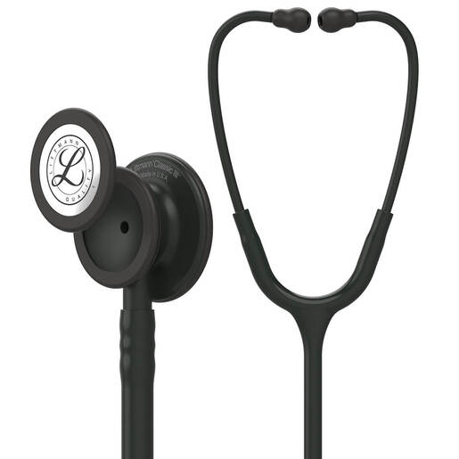 3M Littmann Classic III Monitoring Stethoscope All Black