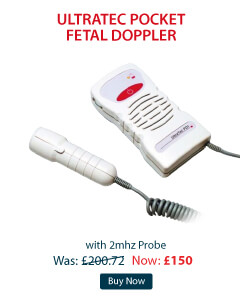Ultratec Pocket Fetal Doppler with 2MHZ Probe