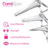 ComfiSpec® Speculum with Lock Mixed x25