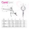 ComfiSpec® Speculum with Lock Broad x25