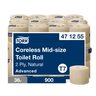 Tork Natural Coreless Mid-Size Toilet Roll X36