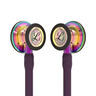 3M Littmann Cardiology IV Stethoscope Plum Tube and Rainbow Chestpiece with Violet Stem