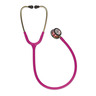 3M Littmann Classic III Monitoring Stethoscope Raspberry with Rainbow Chestpiece
