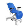 Sunflower Fusion Phlebotomy Chair with Hydraulic Height Adjustment Mid Blue