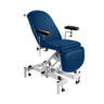 Sunflower Fusion Phlebotomy Chair with Hydraulic Height Adjustment Navy