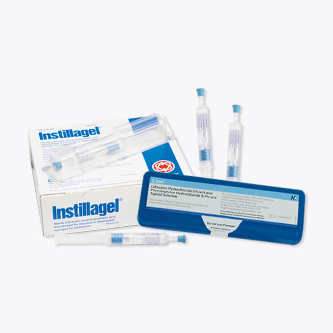 Instillagel analgesics pharmaceuticals at Williams Medical Supplies 