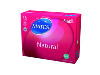 Mates Natural Condoms - Clinic Pack x 144