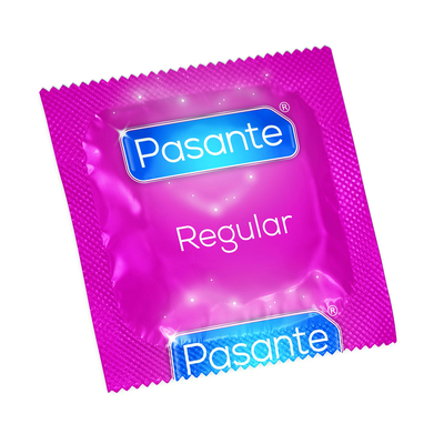 Pasante Regular Condoms - Poly Bag x 144
