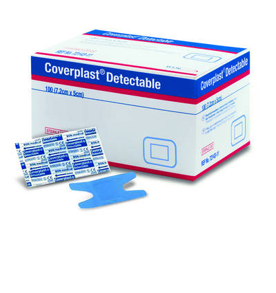 Coverplast Detectable 7.2cm x2.2cm x100