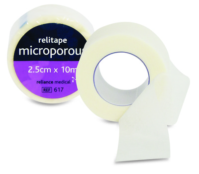 Microporous Tape 2.5cm x 10m x1