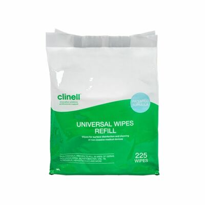 Clinell Sanitising Wipe Refill  x225