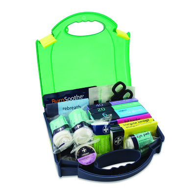 Small Workplace First Aid Kit - in Aura Box  (BS8599-1)  x 1 x1