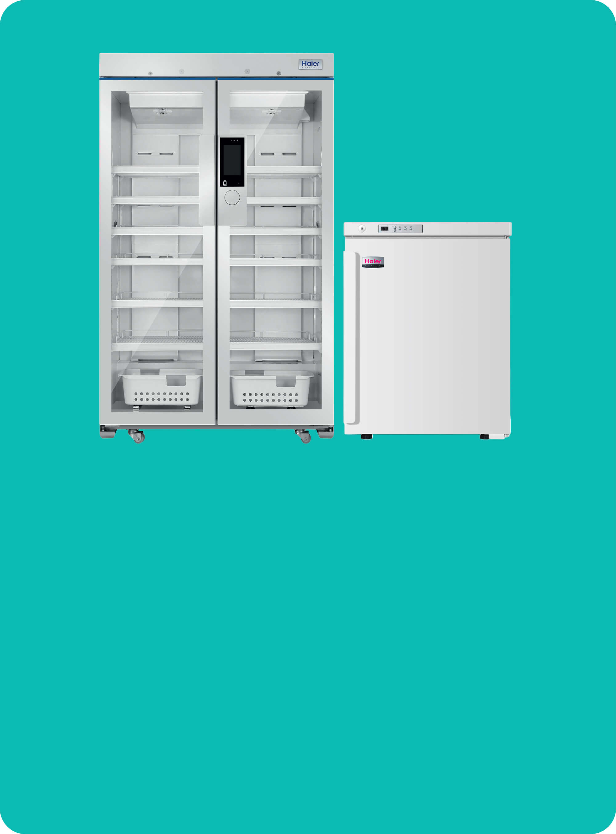 Save 20% on Haier Biomedical's cutting edge range of RFID medical fridges