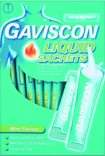 Gaviscon Combination* Liquid Sachet GSL x12