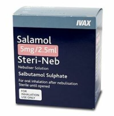 Salamol Steri-Neb 5mg/2.5ml Polyamp POM x20