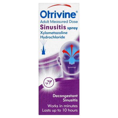 Otrivine 0.1%/10ml Spray GSL x1