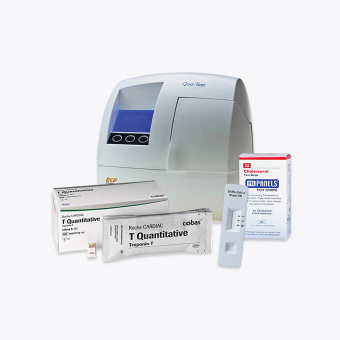 Cardiac and infectious disease testing products at Williams Medical Supplies