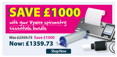 Save £1000 on Vyaire Spirometry Bundle