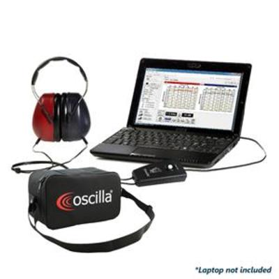 Oscilla USB330-PC Based Screening Audiometer & Case x1