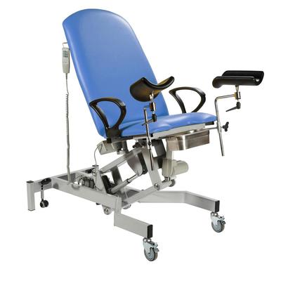 Sunflower Fusion Gynae3 Electric 2 Section Plinth - Mid Blue Mid Blue