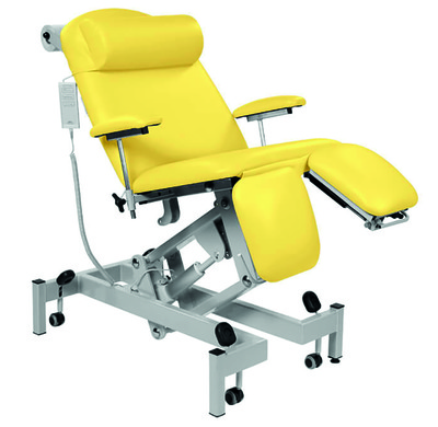 Sunflower Fusion Treatment Chair with Gas Assisted Head Section - *Please Choose a Colour Option*
